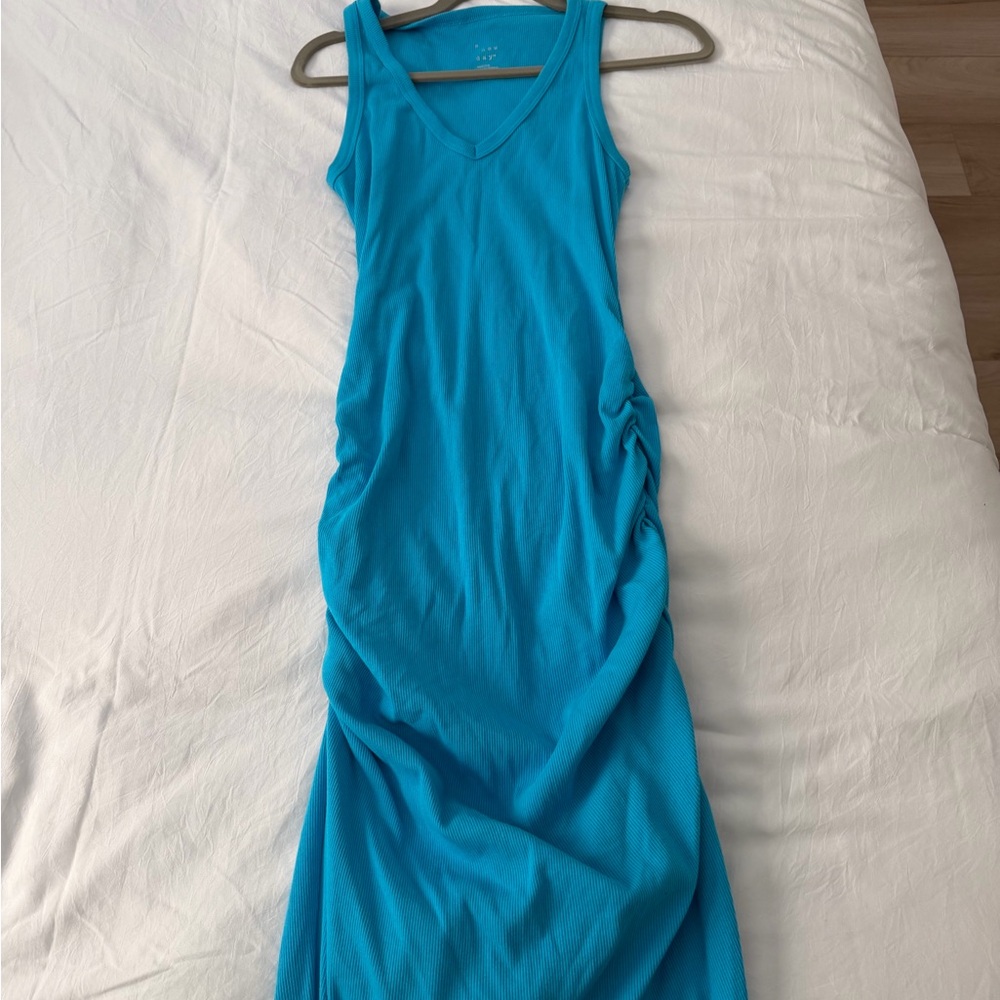 a new day Turquoise Sleeveless V-Neck Maxi Dress